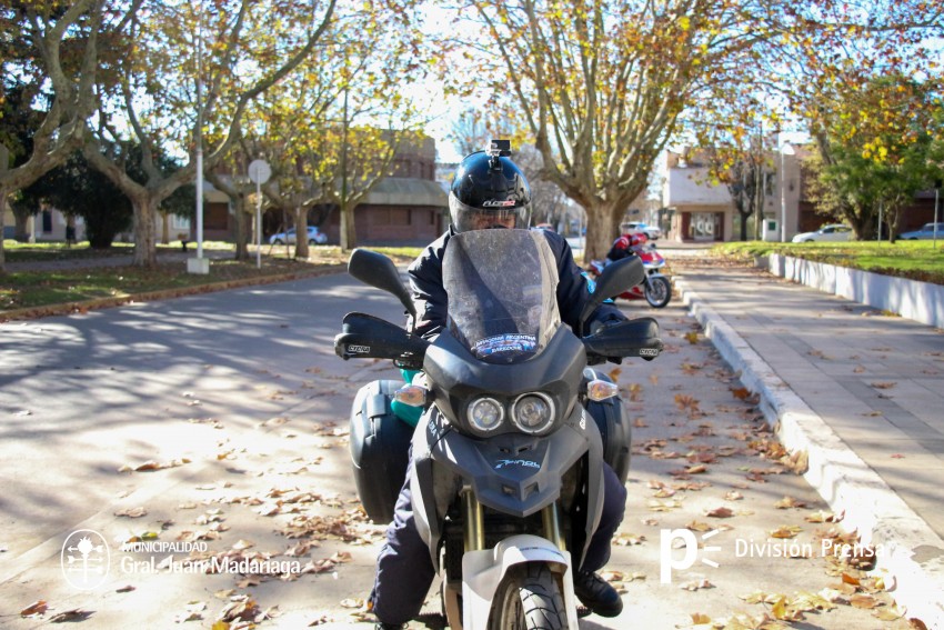 Nstor Herrera lleg a Madariaga y ya suea con llevar su mensaje al n