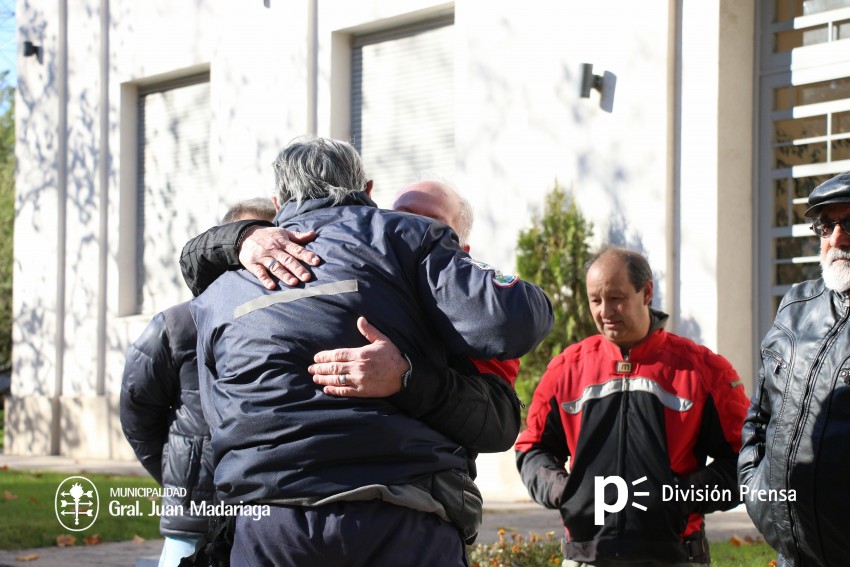 Nstor Herrera lleg a Madariaga y ya suea con llevar su mensaje al n