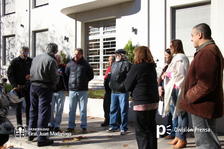 Nstor Herrera lleg a Madariaga y ya suea con llevar su mensaje al n