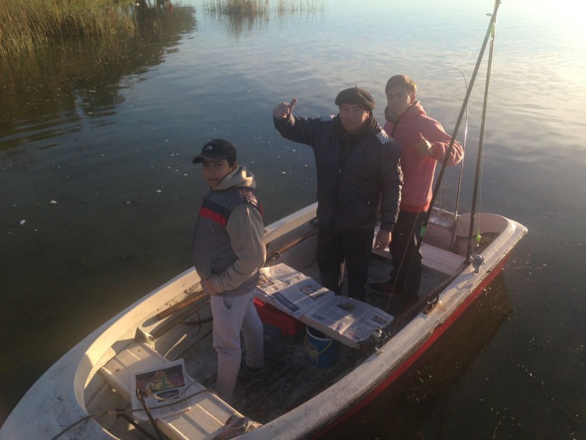 Juan Coronel se qued con el primer puesto del concurso de pesca embar