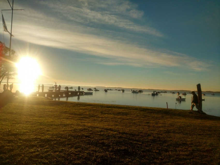 Juan Coronel se qued con el primer puesto del concurso de pesca embar