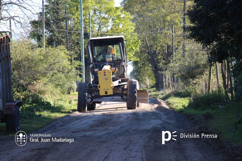 Colocaron ms polvo de piedra en el barrio Belgrano
