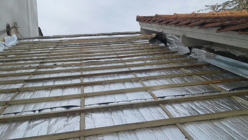 Repararon el techo de la casa del CEM en Mar Del Plata