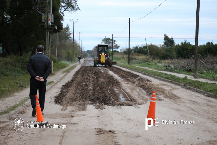 El intendente recorri el barrio Belgrano y supervis tareas