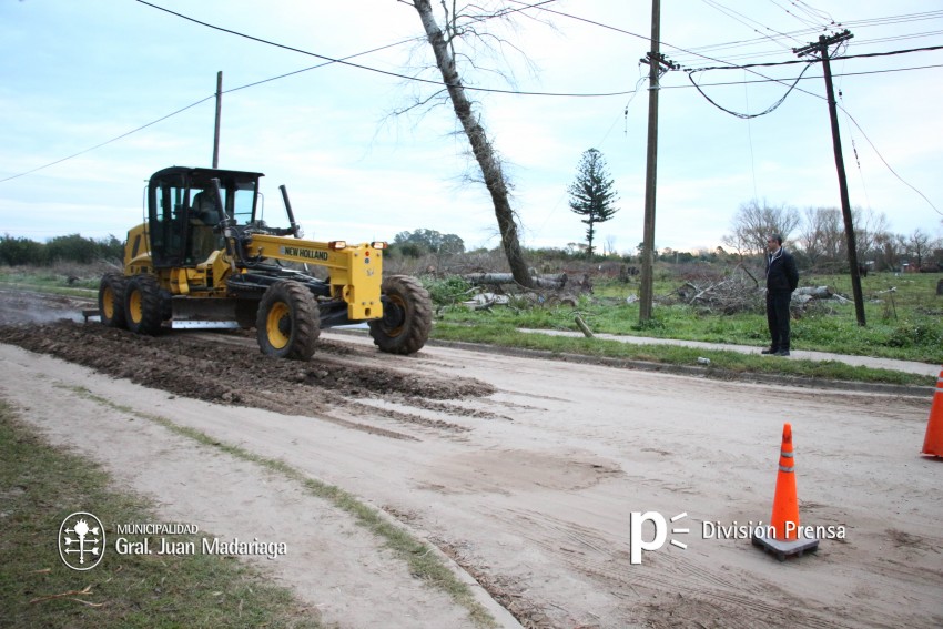 El intendente recorri el barrio Belgrano y supervis tareas