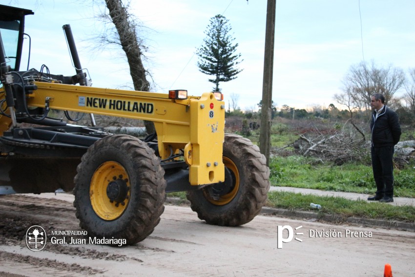 El intendente recorri el barrio Belgrano y supervis tareas