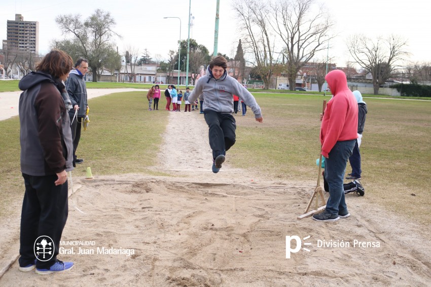 Se disput la etapa local de atletismo especial