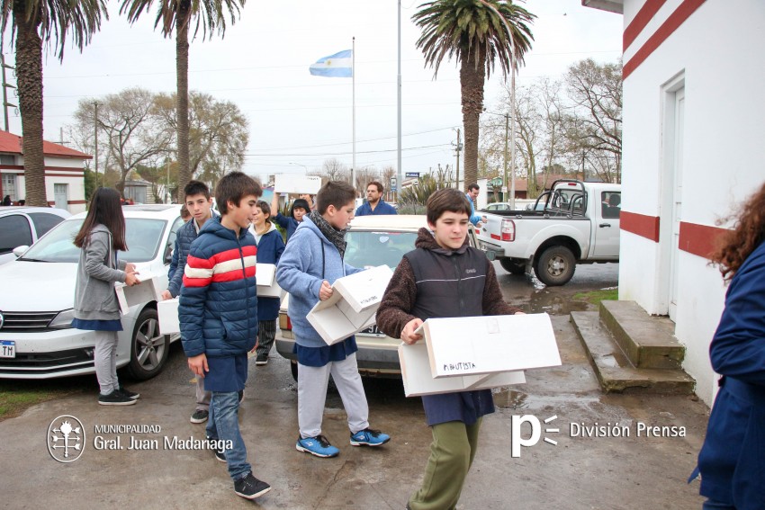 Alumnos de la Escuela Tcnica realizaron un trabajo solidario para el 