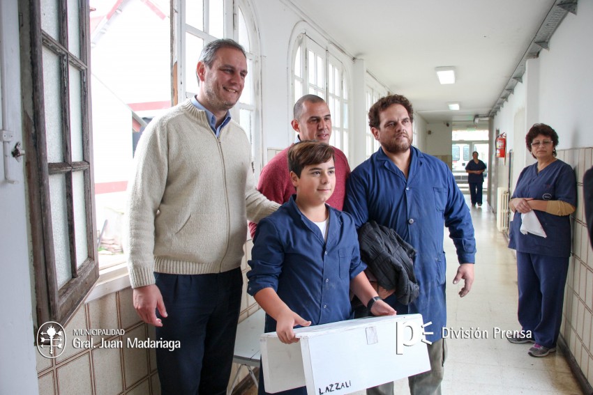 Alumnos de la Escuela Tcnica realizaron un trabajo solidario para el 