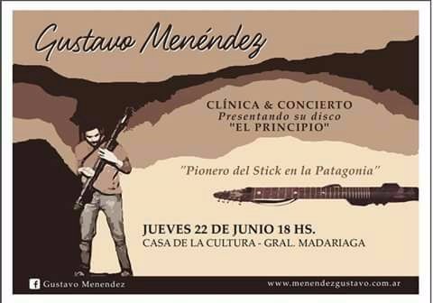 Hoy concierto y clnica de Stick