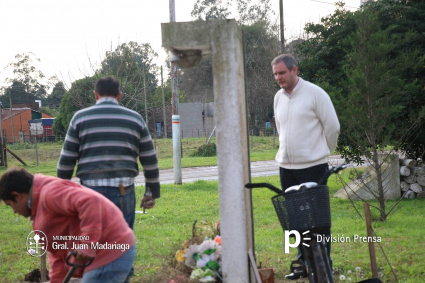 Ultiman detalles para la inauguracin de la delegacin municipal y el 