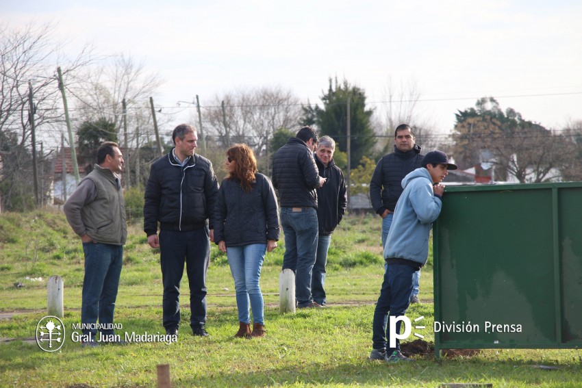 El intendente recorri distintos puntos de la ciudad