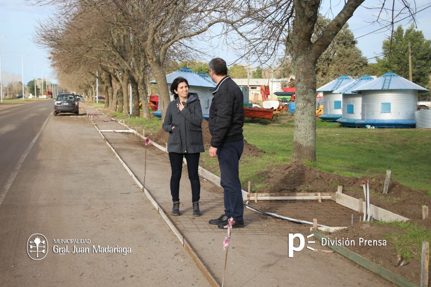 El intendente recorri distintos puntos de la ciudad