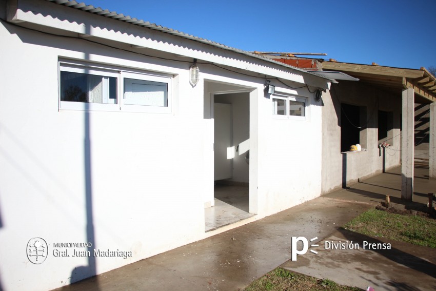 Avanza la obra en la Escuela N 4 del barrio Quintanilla