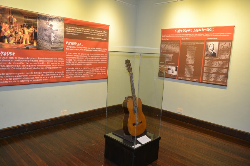 Comenz la muestra de payadores en el Museo Histrico