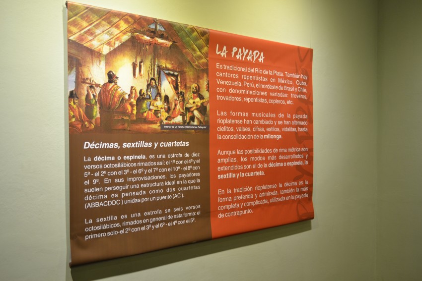 Comenz la muestra de payadores en el Museo Histrico