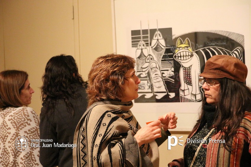 Sigue abierta la muestra de grabado en la Casa de la Cultura