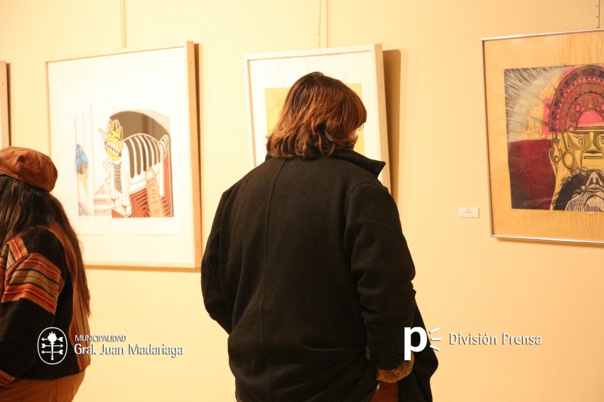 Sigue abierta la muestra de grabado en la Casa de la Cultura