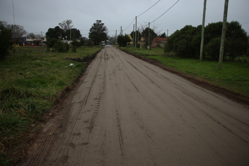 Realizaron tareas de mejoras en Calle 4 tras una prdida de agua