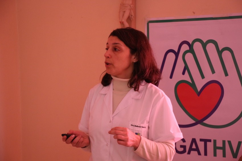 Realizaron la charla sobre hepatitis en el Hogar de Ancianos