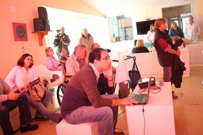 Realizaron la charla sobre hepatitis en el Hogar de Ancianos