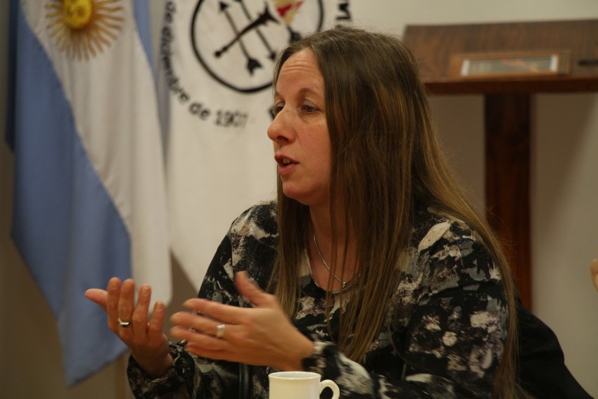 Autoridades policiales se reunieron con la fiscal Verónica Zamboni en