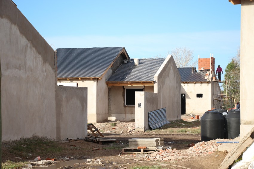 Las obras del futuro barrio Argentino Luna dan trabajo a 47 madariague