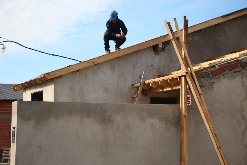 Las obras del futuro barrio Argentino Luna dan trabajo a 47 madariague