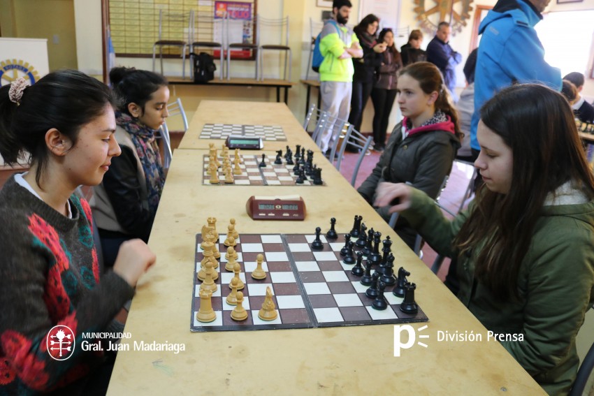 Madariaga fue sede regional de ajedrez y futbol especial