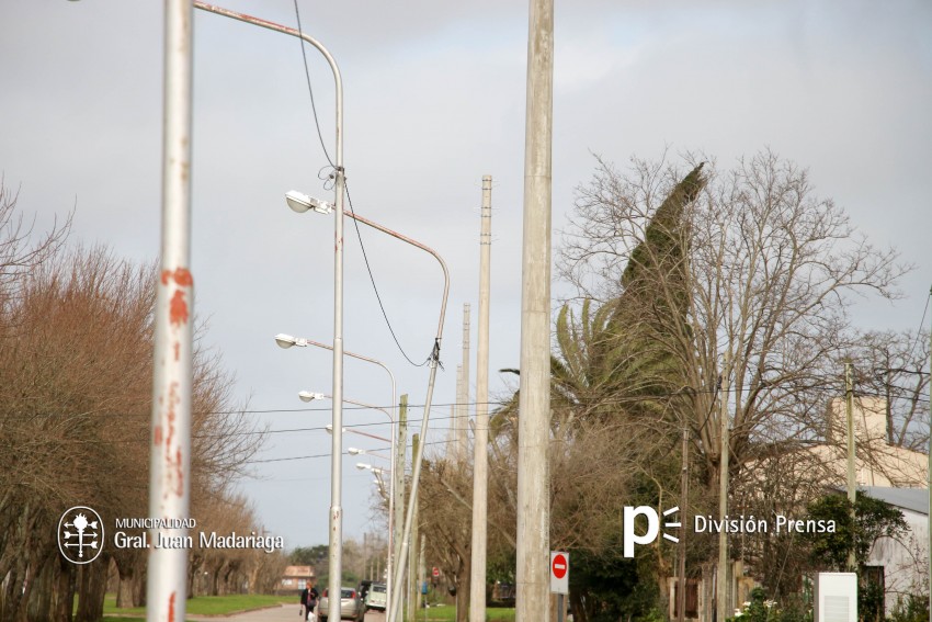 Avanza la obra del tendido elctrico que proveer del servicio al Parq