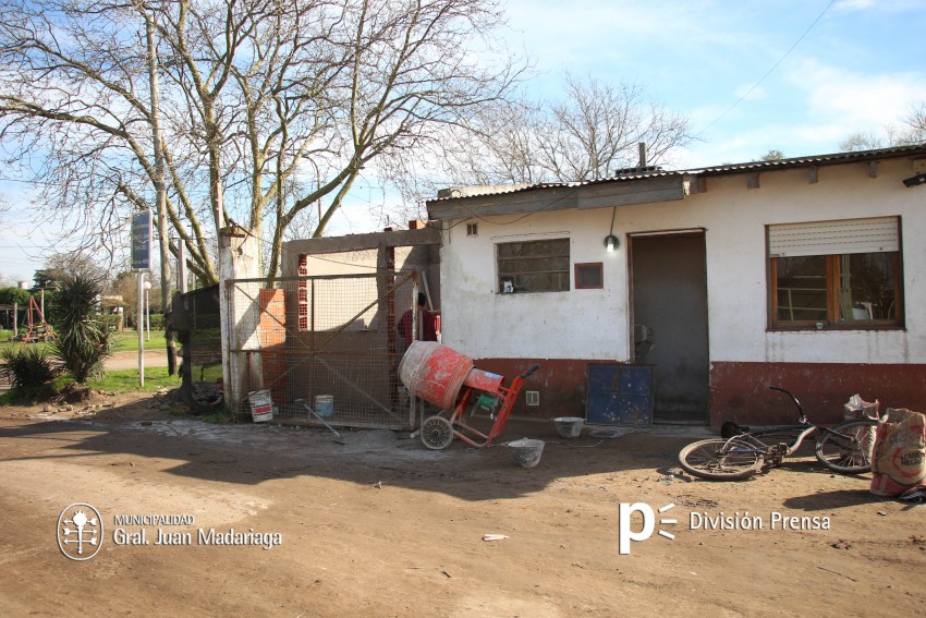 Santoro recorri algunas de las obras que se ejecutan en la ciudad