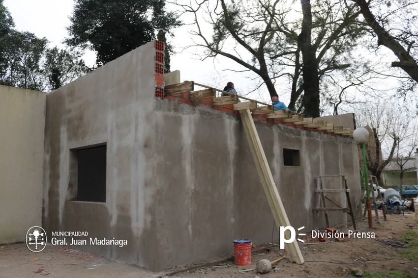 Avanza la construccin del mdulo destinado a alojar a vctimas de vio