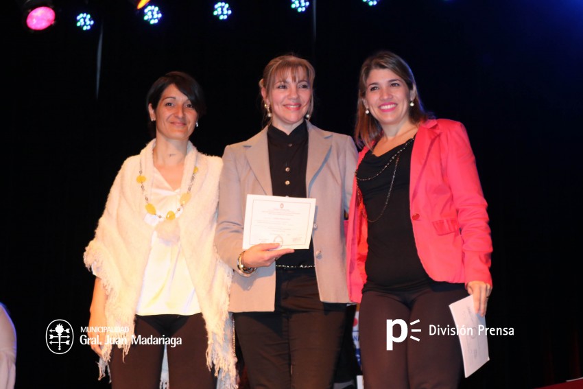 Entregaron diplomas a egresados de cursos de formacin profesional