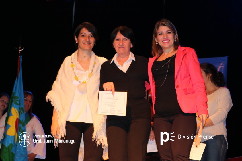 Entregaron diplomas a egresados de cursos de formacin profesional