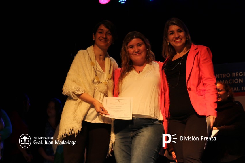 Entregaron diplomas a egresados de cursos de formacin profesional