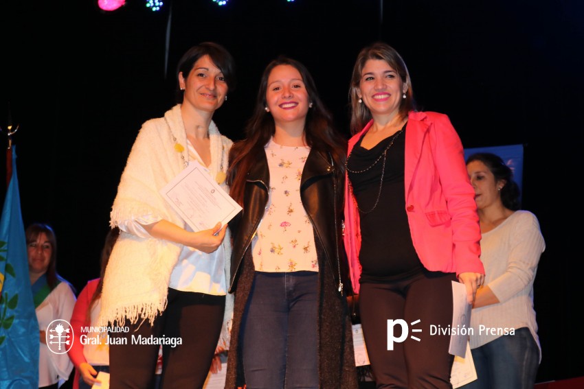 Entregaron diplomas a egresados de cursos de formacin profesional