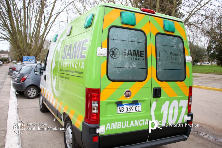 El Hospital recibi una ambulancia por parte del Ministerio de Salud d