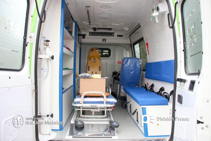 El Hospital recibi una ambulancia por parte del Ministerio de Salud d