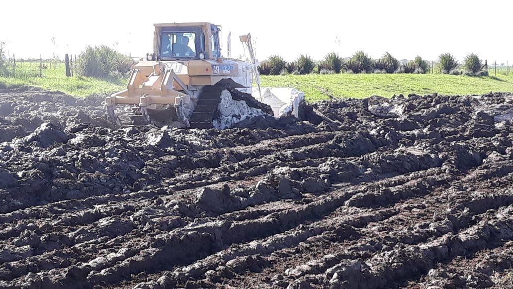 El intendente recorri la obra de la autova 56 junto al ingeniero a c