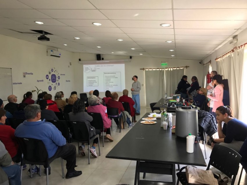 Hubo gran concurrencia de pblico en el Taller de Diabetes