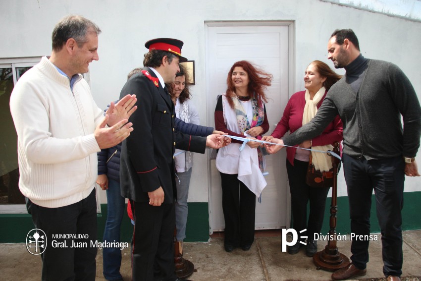 Inauguraron obras de refaccin en la Escuela del Paraje Medaland