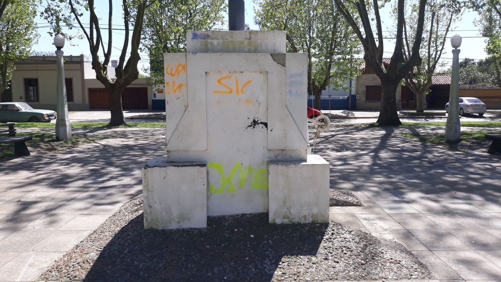 El municipio reacondicionar monumentos pblicos que fueron daados re