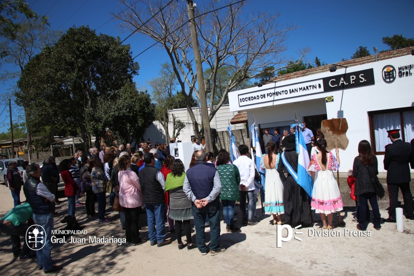 Qued inaugurada la ampliacin del CAPS del barrio San Martn B