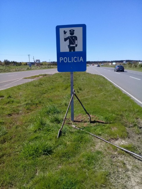 Colocaron polvo de piedra y mejoraron la iluminacin de la Departament