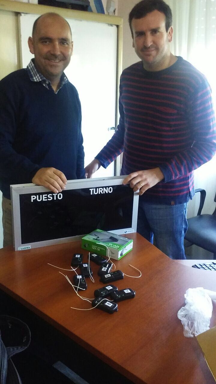 El hospital recibi la donacin de un turnero electrnico