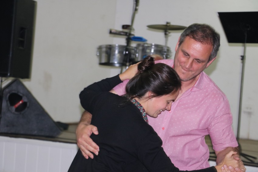 Los municipales festejaron su da con asado, baile y premios