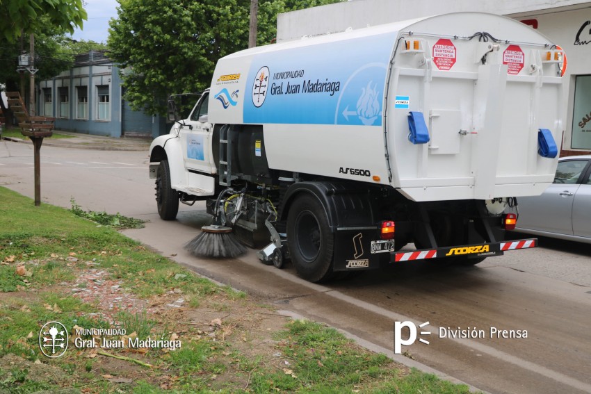Comenzaron las tareas de prueba de la barredora recuperada