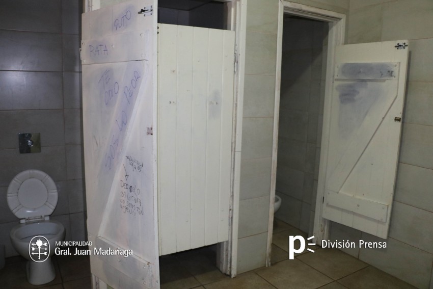 Arreglos en la terminal y hechos de vandalismo