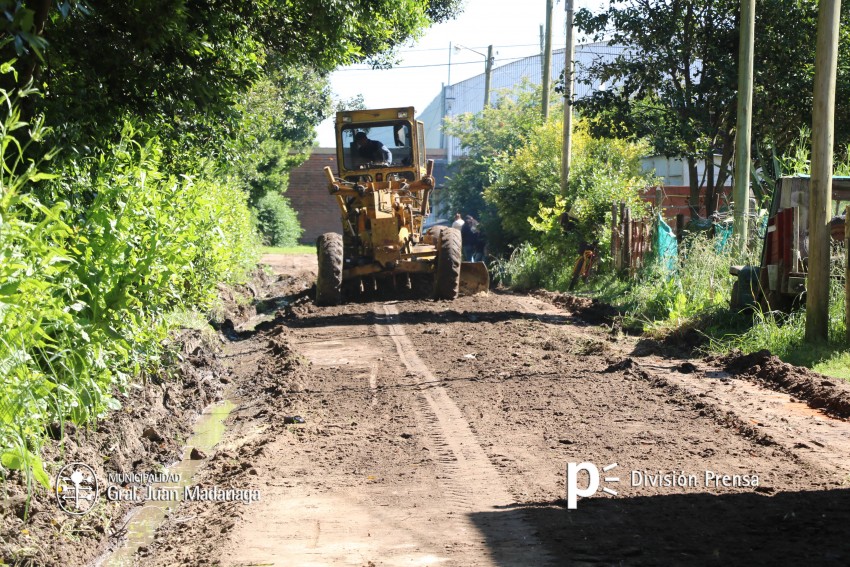 Continúa el arreglo de calles