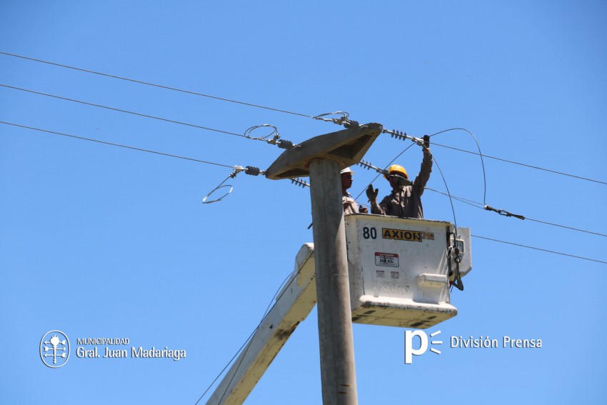 Avanza la obra para dotar de electricidad el Parque Industrial